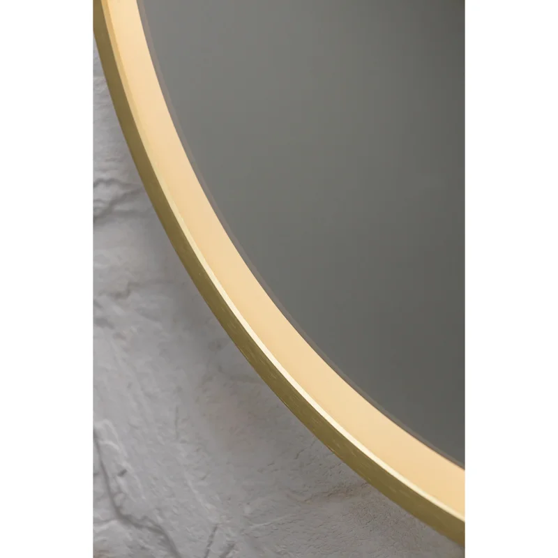 Зеркало Silver Mirrors Deluna LED-00003148 D600 алюминиевый профиль золото бесконтактный сенсор — Изображение 9