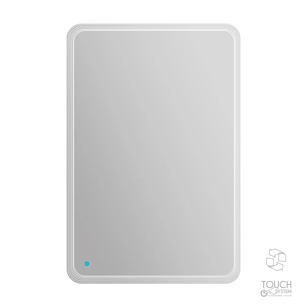 Зеркало CEZARES с LED подсветкой и сенсорным выключателем Touch system реверсивное 45028 60x90 Зеркало CEZARES с LED подсветкой и сенсорным выключателем Touch system реверсивное 45028 60x90