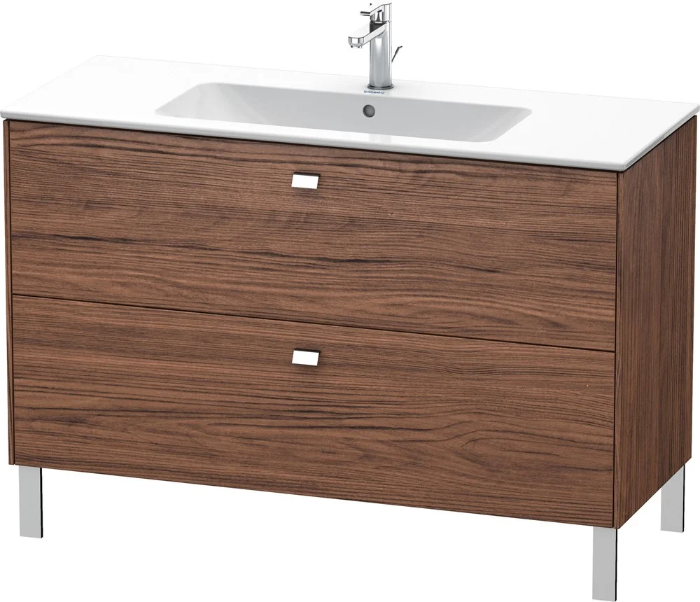 Тумба под раковину Duravit Brioso BR440401021 напольная 122 см Орех темный Тумба под раковину Duravit Brioso BR440401021 напольная 122 см Орех темный