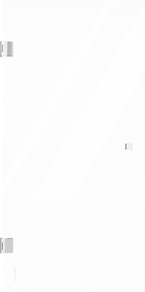 Шторка на ванну STWORKI Ольборг распашная, 70х140, профиль хром глянцевый, прозрачное стекло 583125 Шторка на ванну STWORKI Ольборг распашная, 70х140, профиль хром глянцевый, прозрачное стекло 583125