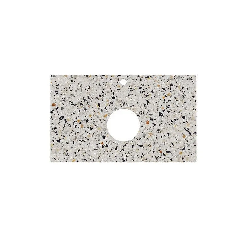 Столешница Kerama Marazzi Бричиола 80 KM6012G0471RP80Tc2 белый натуральный — Изображение 2