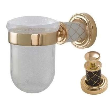 Стакан Boheme MURANO GOLD (шоколад) 10904-CH-G