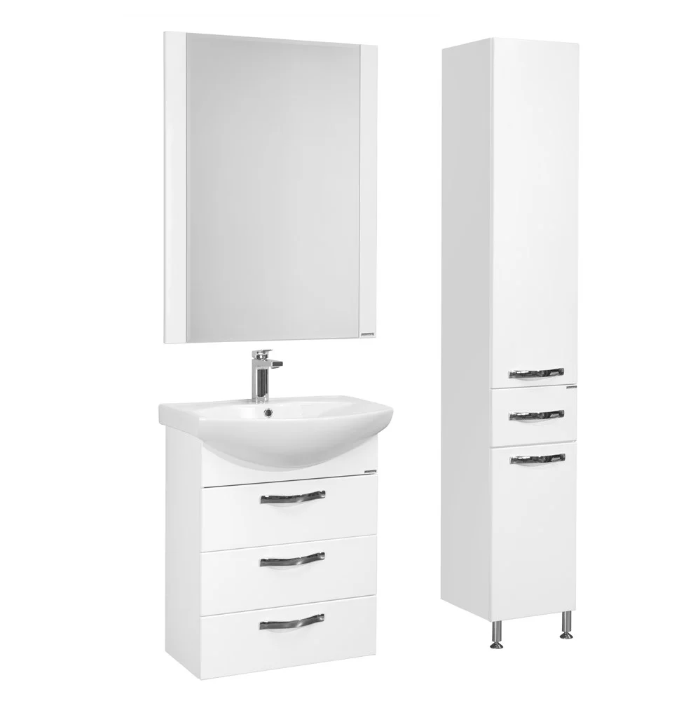 Шкаф-пенал Aquaton Ария Н белый 1A124303AA010 Шкаф-пенал Aquaton Ария Н белый 1A124303AA010