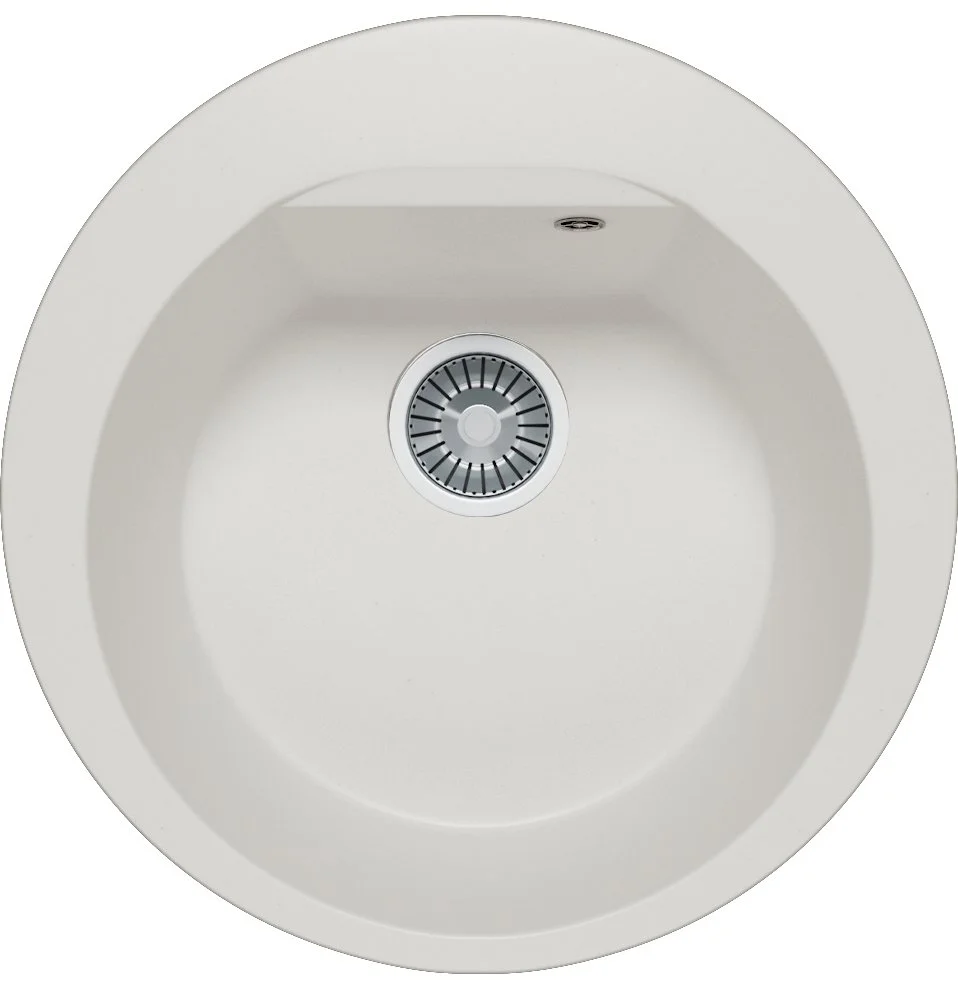 Кухонная мойка Polygran ATOL-520 №36 Белый Хлопок 627451 Кухонная мойка Polygran ATOL-520 №36 Белый Хлопок 627451