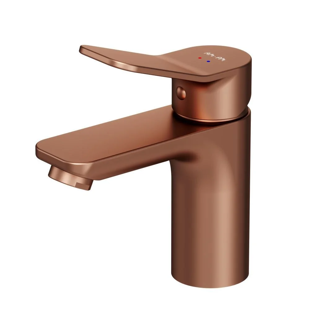 Смеситель для раковины AM.PM X-Joy F85A02144 розовое золото Смеситель для раковины AM.PM X-Joy F85A02144 розовое золото