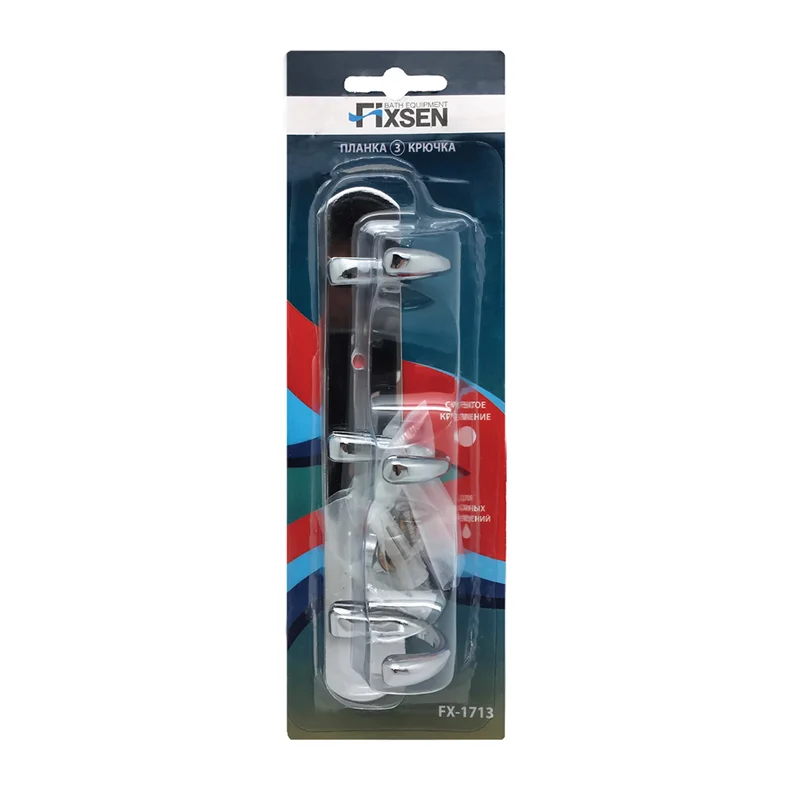 Крючок FIXSEN EQUIPMENT FX-1713 хром — Изображение 3