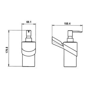 Смеситель для ванны Paini Palermo PACR111KM без аксессура Смеситель для ванны Paini Palermo PACR111KM без аксессура