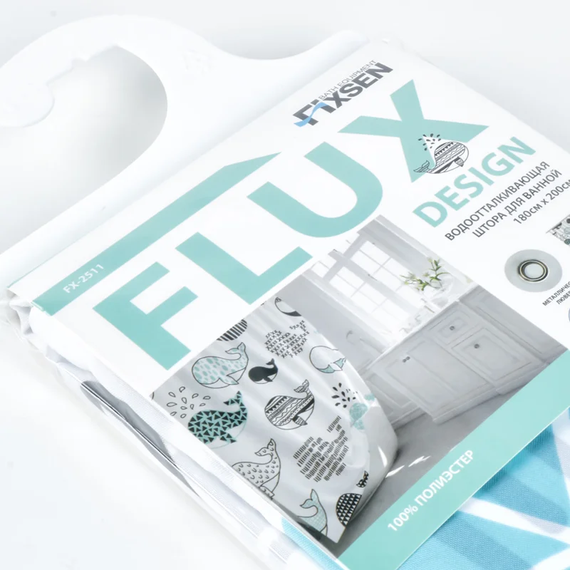 Штора для ванны FIXSEN DESIGN FX-2511 разноцветный — Изображение 6