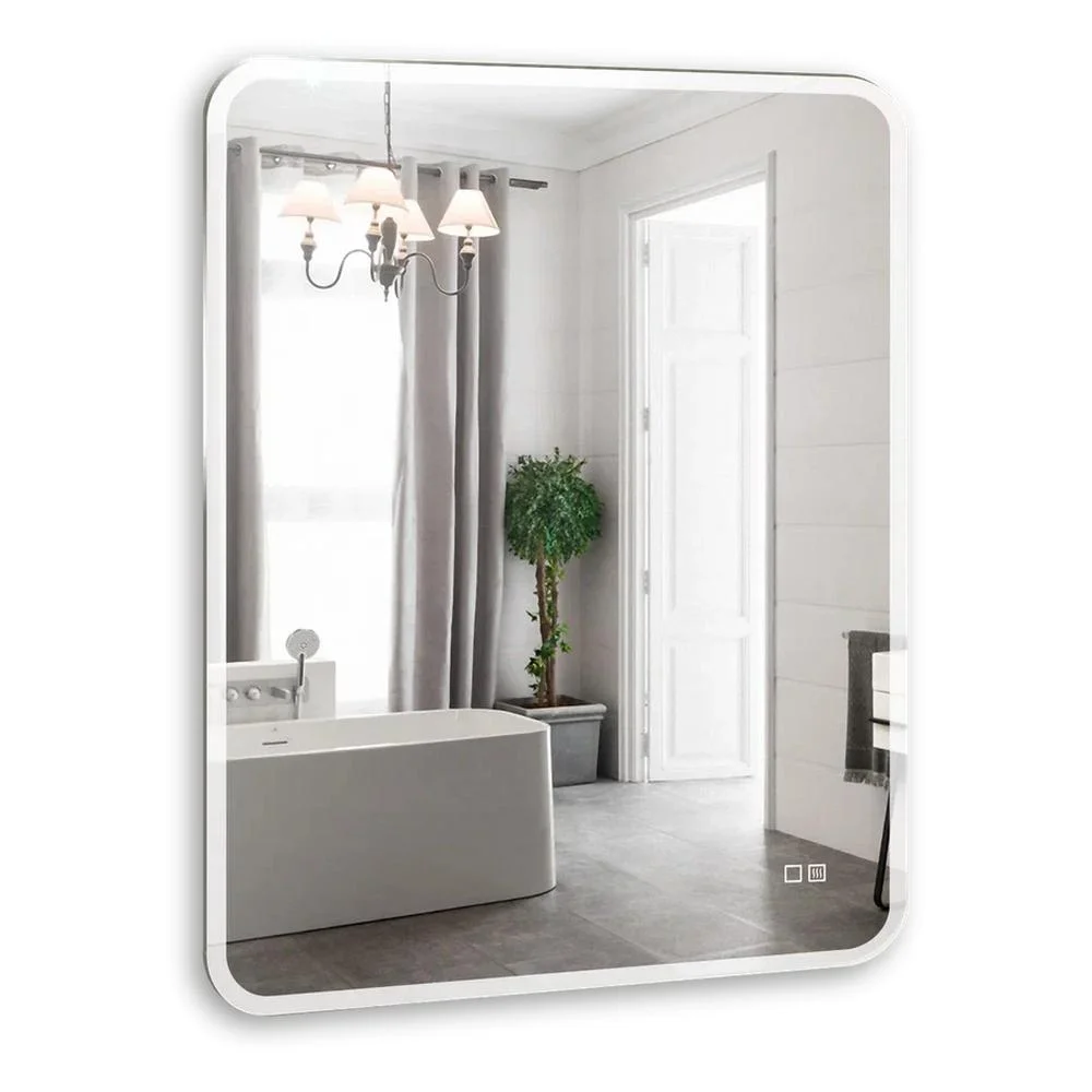 Зеркало Silver Mirrors Стив 800х1000 LED-00002950 подогревсенсорный выключатель крепление — Изображение 11