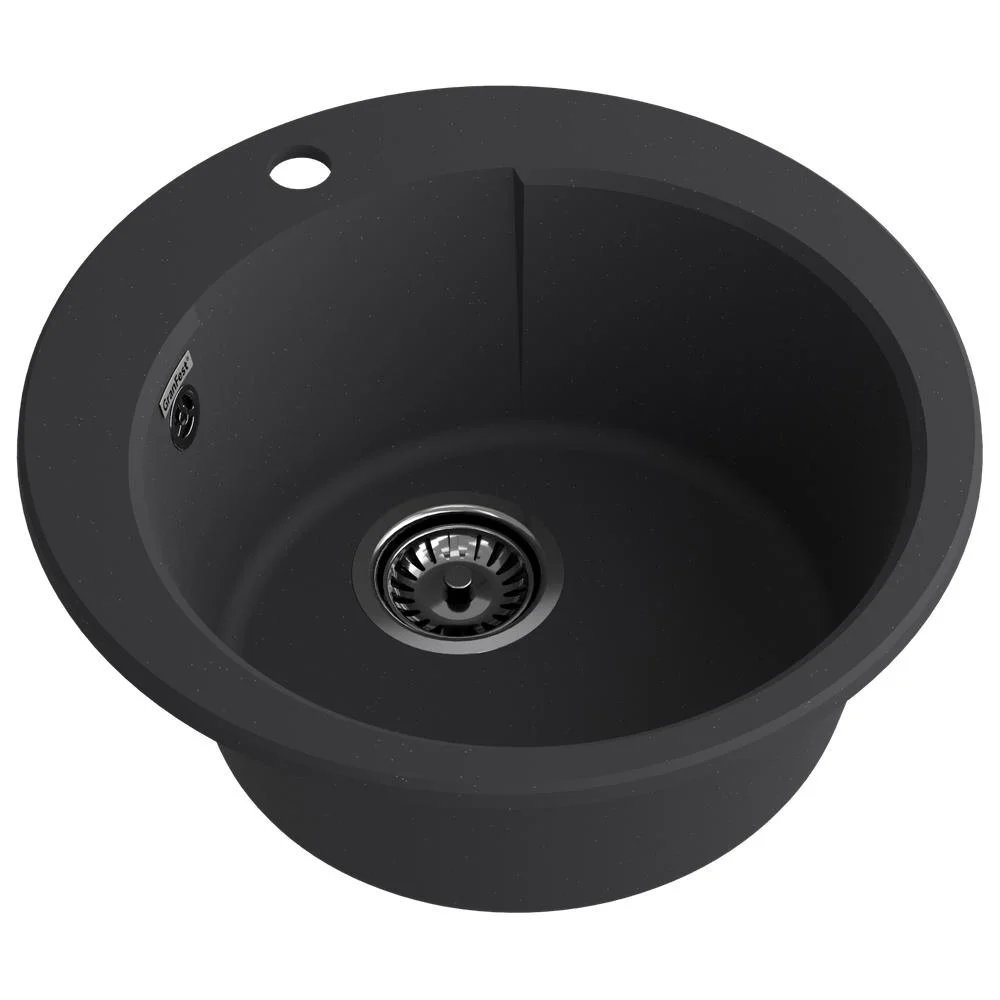 Кухонная мойка GranFest URBAN 649 черный — Изображение 2
