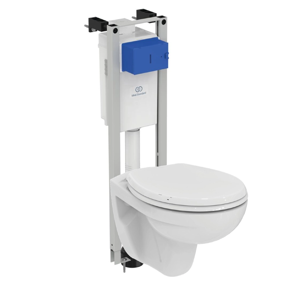 Комплект 3 в 1 Ideal Standard W660101 инсталляция PROSYS ECO FRAME M E233267 с подвесным унитазом EU Комплект 3 в 1 Ideal Standard W660101 инсталляция PROSYS ECO FRAME M E233267 с подвесным унитазом EU