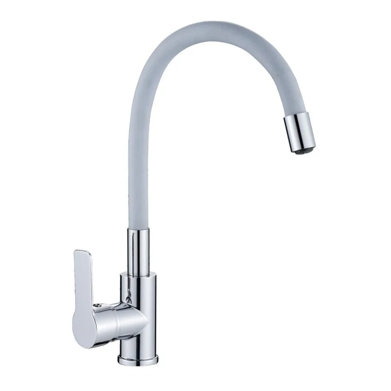 Смеситель для кухни Haiba HB70112-3 серый — Изображение 1