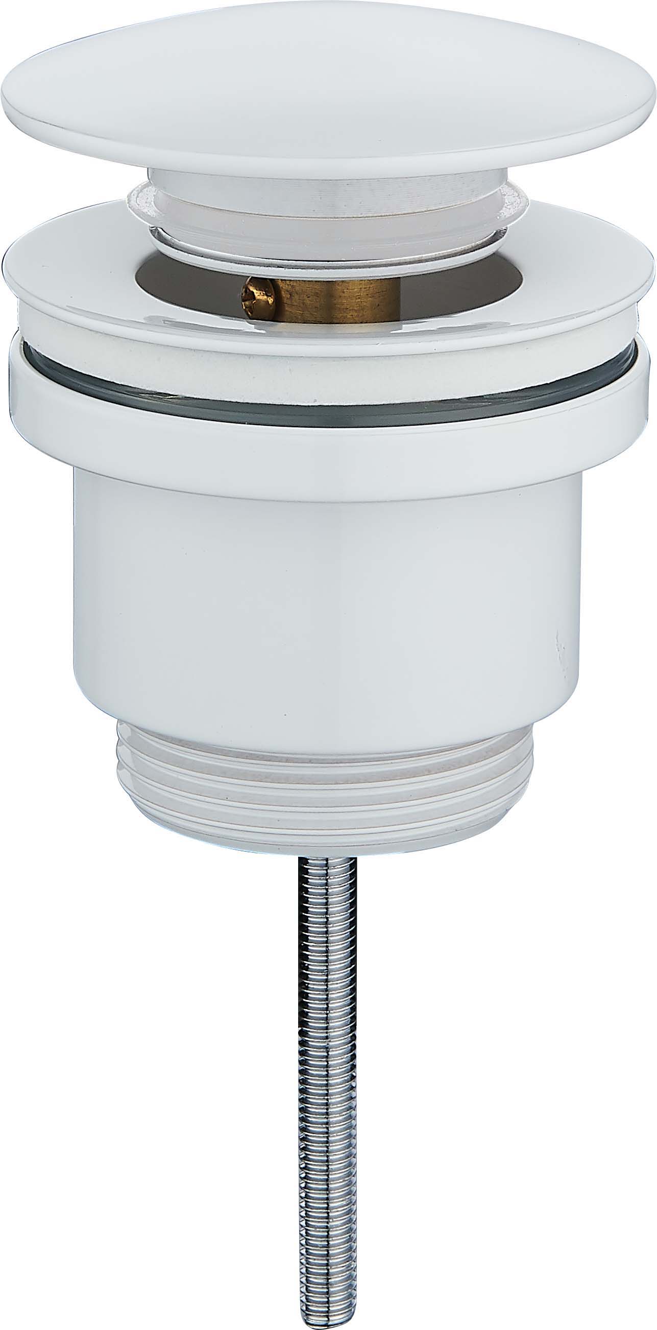 Донный клапан Raglo R600.01.08 без перелива, белый Донный клапан Raglo R600.01.08 без перелива, белый