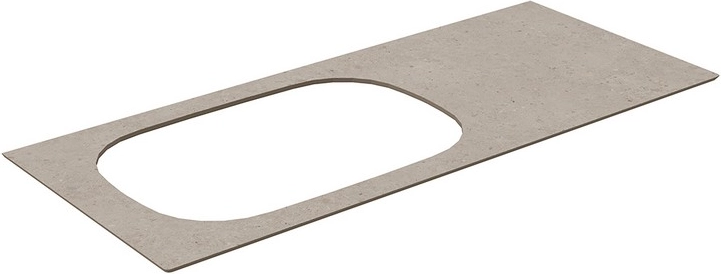 Столешница Kerama Marazzi Magica Риккарди 120 см MA.2.0.SG540620R\120 бежевая матовая без отверстия под смеситель — Изображение 2
