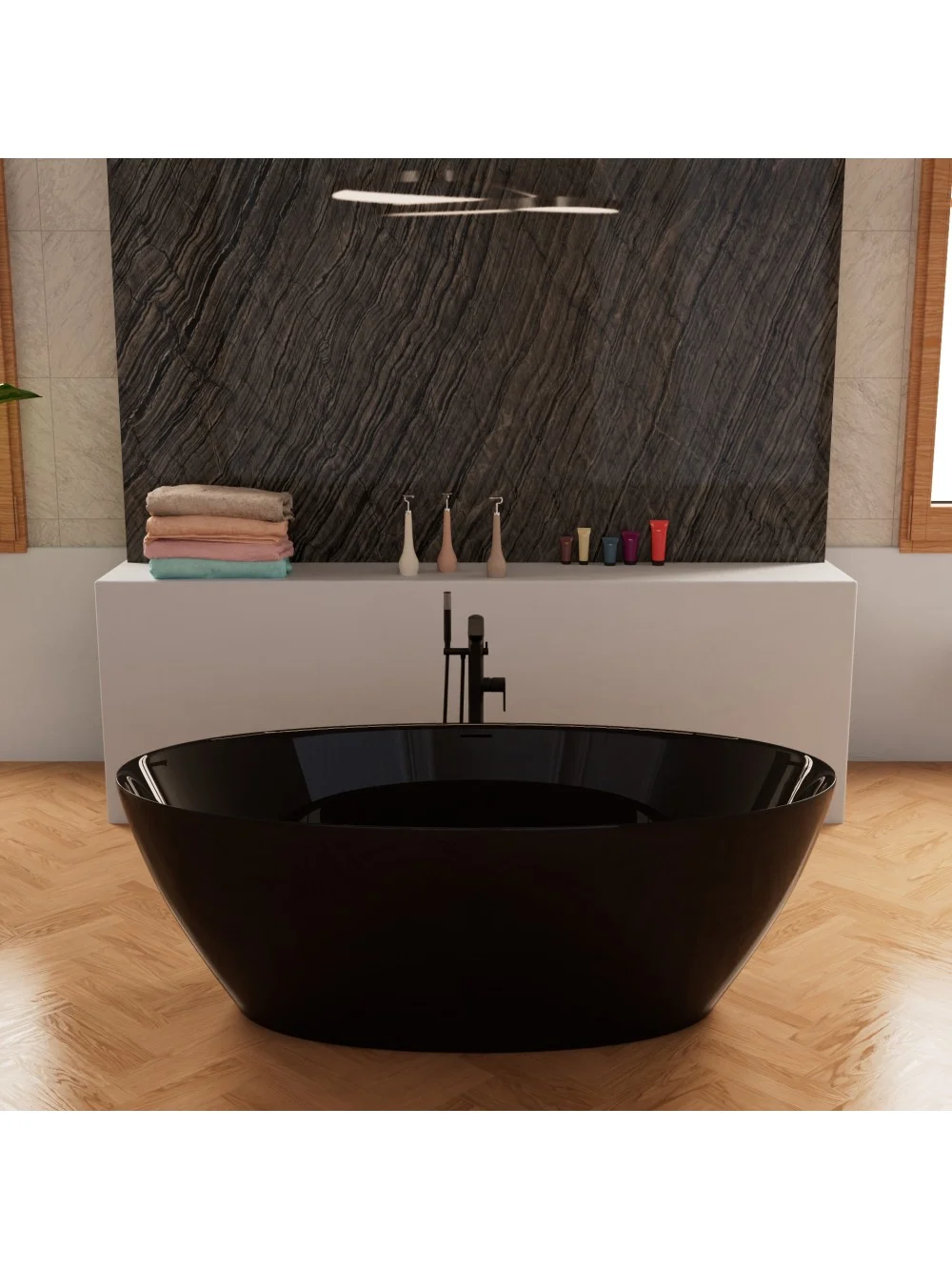 Ванна отдельностоящая Frank F6104 White/Red 170x75 см 125121 акриловая Ванна отдельностоящая Frank F6104 White/Red 170x75 см 125121 акриловая