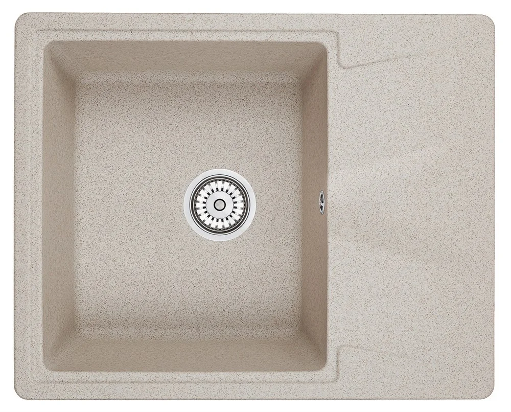 Кухонная мойка Granula 6201, ПИРИТ, кварц 620х500 Кухонная мойка Granula 6201, ПИРИТ, кварц 620х500