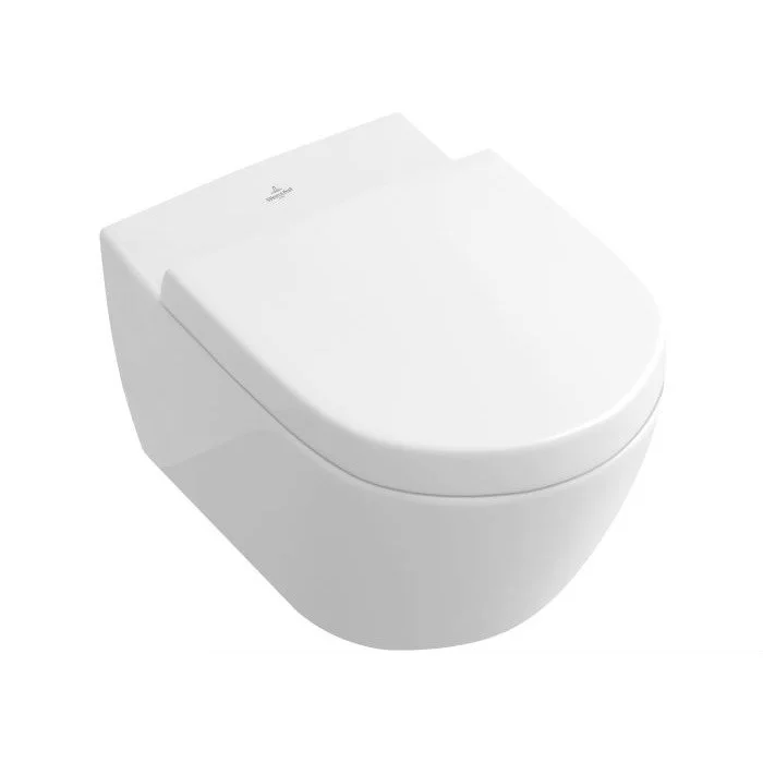 Унитаз подвесной Villeroy & Boch Subway 2.0 5614R0R1 (5614 R0 R1) CeramicPlus, без смывного обода Унитаз подвесной Villeroy & Boch Subway 2.0 5614R0R1 (5614 R0 R1) CeramicPlus, без смывного обода