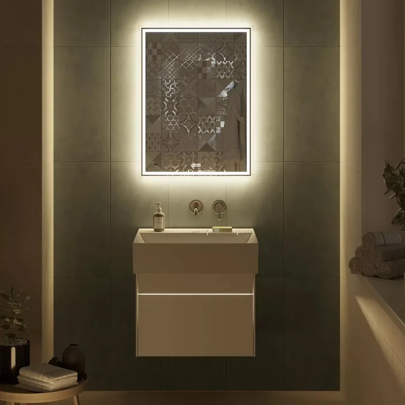 Зеркало Kerama Marazzi Tecno TE.mi.60 c LED 60 с подсветкой, с функцией антизапотевание, белое глянцевое — Изображение 6