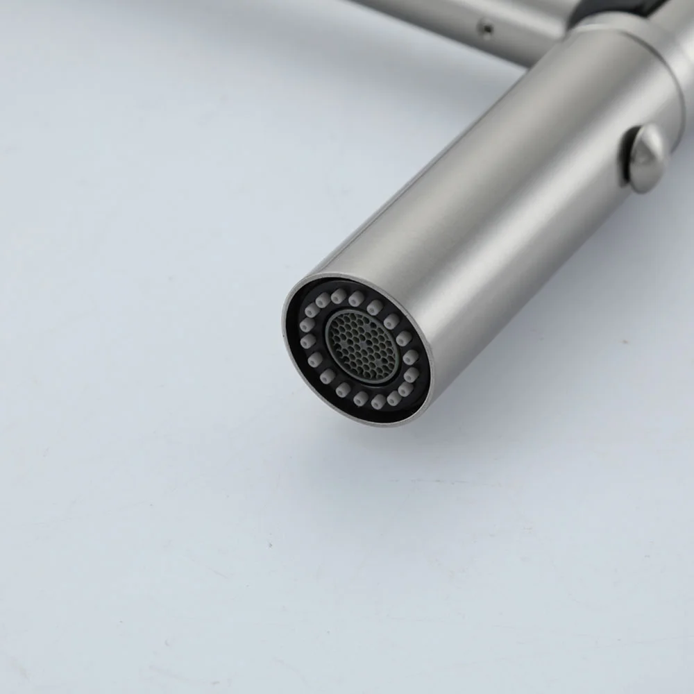 Смеситель для кухни GAPPO G4098-25 с гибким изливом, сатин — Изображение 10