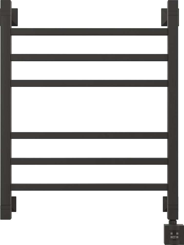 Полотенцесушитель электрический EWRIKA Деметра LP 60х50, матовый черный R 536161 Полотенцесушитель электрический EWRIKA Деметра LP 60х50, матовый черный R 536161