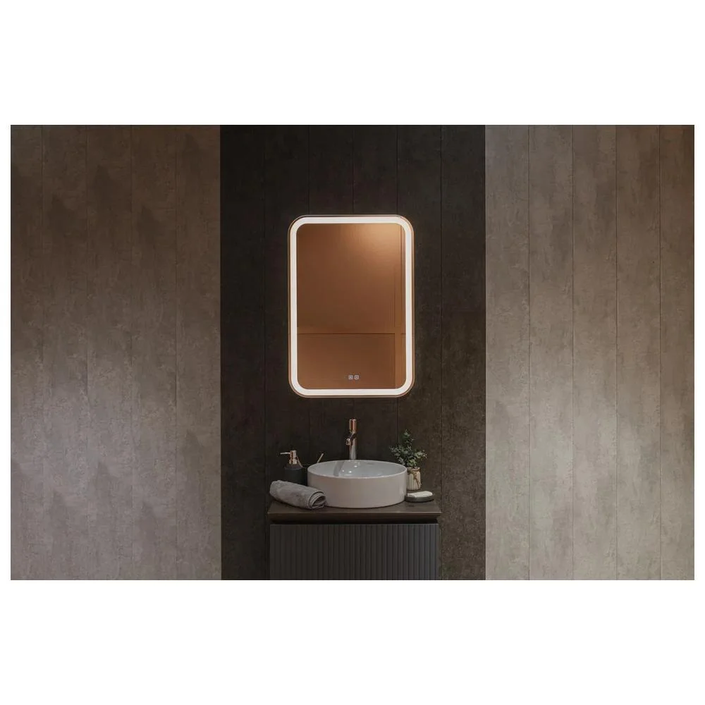 Зеркало Silver Mirrors Мальта-P.2 600х800 LED-00003047 датчик присутствия подогрев cенсор — Изображение 2