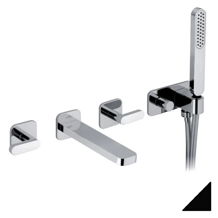 Смеситель для ванны Webert Living LV720901560 с душем Смеситель для ванны Webert Living LV720901560 с душем