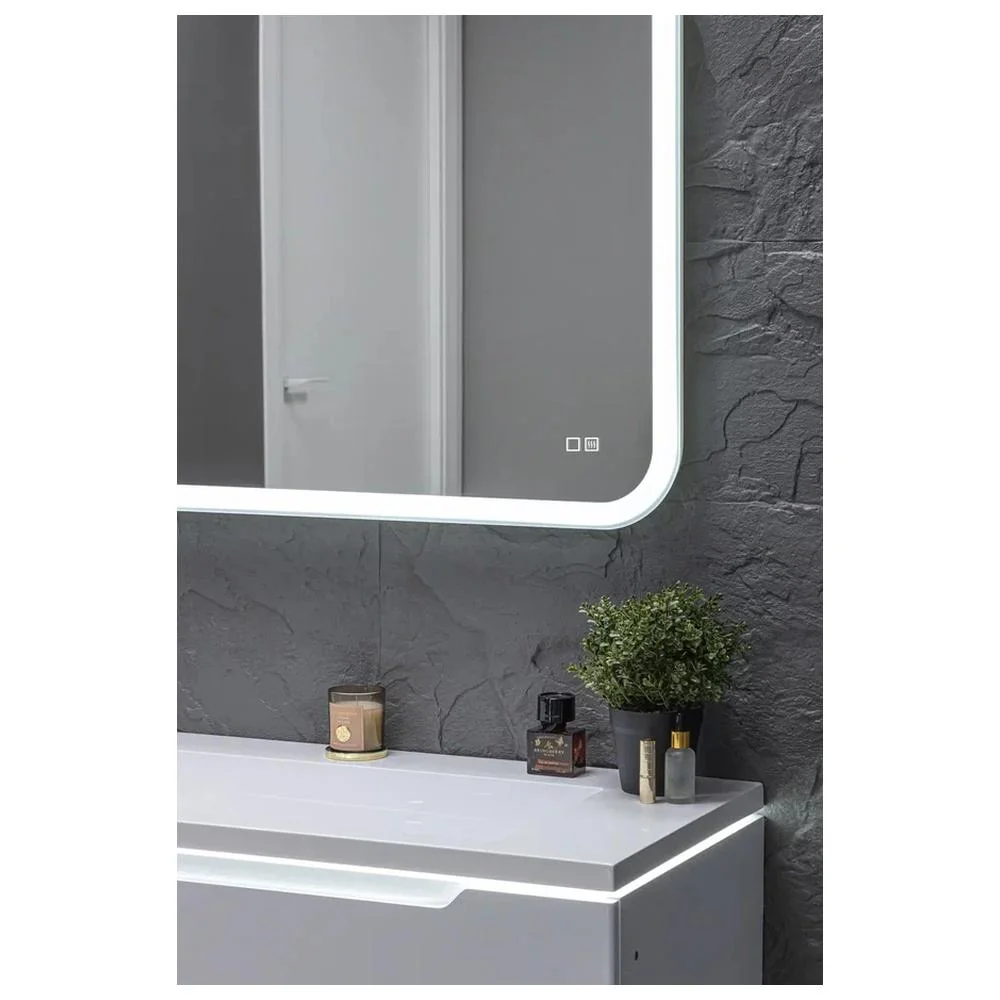 Зеркало Silver Mirrors Стив 800х1000 LED-00002950 подогревсенсорный выключатель крепление — Изображение 7