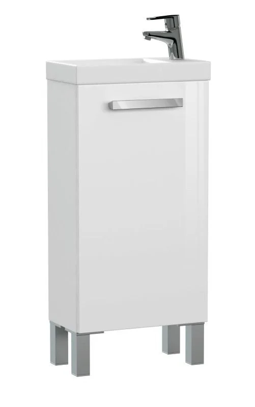 Тумба под раковину Cersanit MELAR 40 (SU-MEL-CM40) напольная для COMO 40 белый B-SU-MEL-CM40 Тумба под раковину Cersanit MELAR 40 (SU-MEL-CM40) напольная для COMO 40 белый B-SU-MEL-CM40