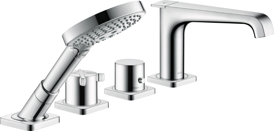 Смеситель на борт ванны Axor Citterio E 36411000 термостатический Смеситель на борт ванны Axor Citterio E 36411000 термостатический