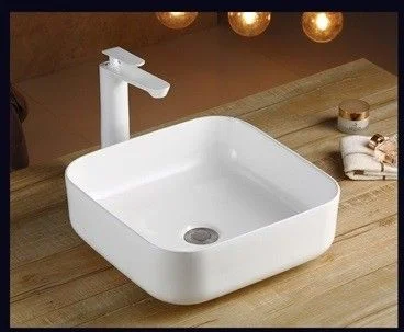 Раковина CeramaLux D1303 накладная, белый Раковина CeramaLux D1303 накладная, белый