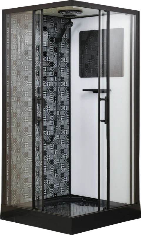 Душевая кабина Esbano ELEGANCIA (ESKBB90CKR) квадратная с крышей ESB-90CKR 90x90x210см Душевая кабина Esbano ELEGANCIA (ESKBB90CKR) квадратная с крышей ESB-90CKR 90x90x210см