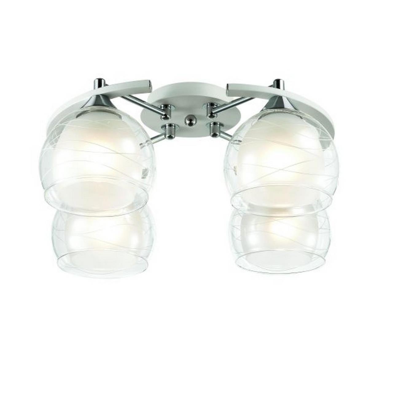 Люстра потолочная Omnilux Saragossa OML-28313-04 Люстра потолочная Omnilux Saragossa OML-28313-04