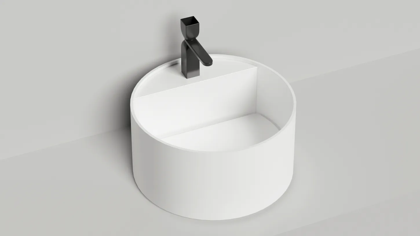 Раковина Salini ARMONIA ROUND TOP 02 130412TG 450x450 накладная S-Sense Раковина Salini ARMONIA ROUND TOP 02 130412TG 450x450 накладная S-Sense