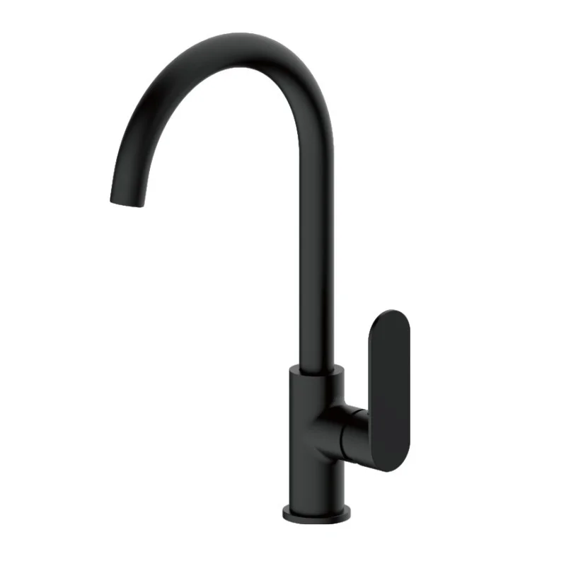 Смеситель для кухни Haiba HB70590-7 черный — Изображение 1