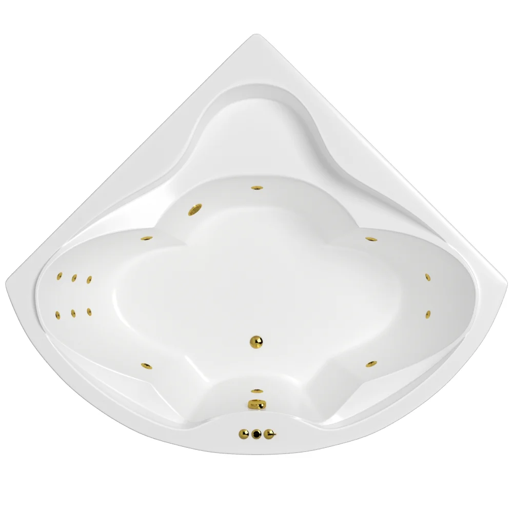 Акриловая ванна WHITECROSS Konsul 150x150 "SMART" золото 0110.150150.100.SMART.GL Акриловая ванна WHITECROSS Konsul 150x150 "SMART" золото 0110.150150.100.SMART.GL