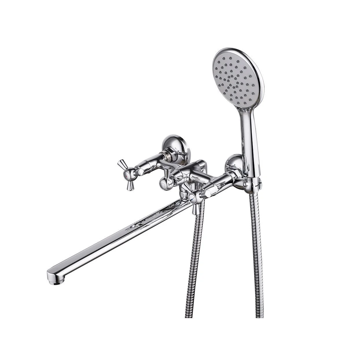 Смеситель для ванны Lemark Contour LM7451C универсальный, хром Смеситель для ванны Lemark Contour LM7451C универсальный, хром