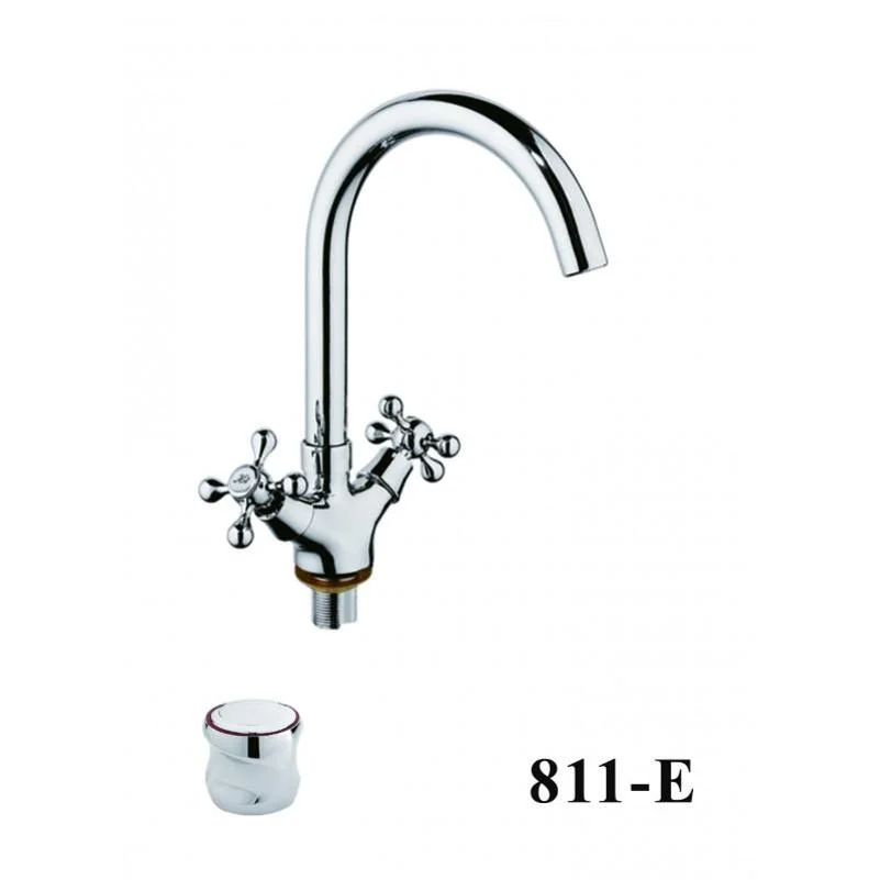 Смеситель для кухни D-Lin D153811-E хром — Изображение 1
