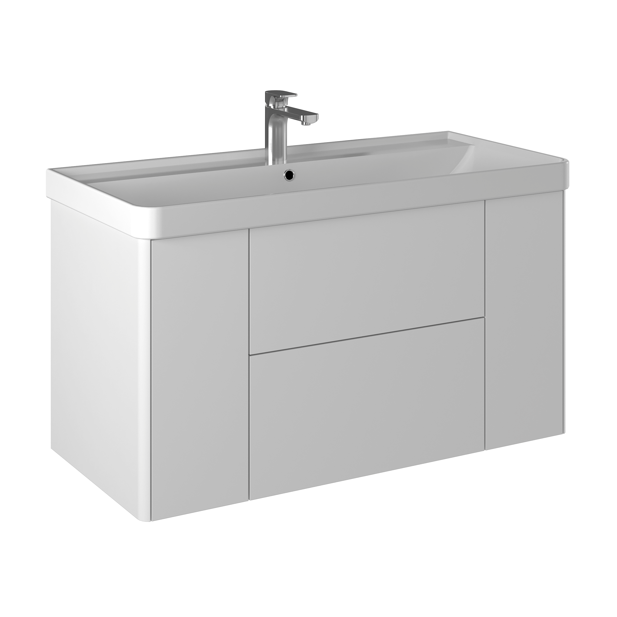 Тумба под раковину BRIZ 100 см 248 03-20100-20 00 БЕЛ (под раковину BEAUTY) Тумба под раковину BRIZ 100 см 248 03-20100-20 00 БЕЛ (под раковину BEAUTY)