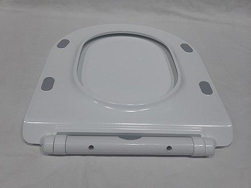 Унитаз приставной CeramaLux 217D белый с крышкой микролифт Унитаз приставной CeramaLux 217D белый с крышкой микролифт