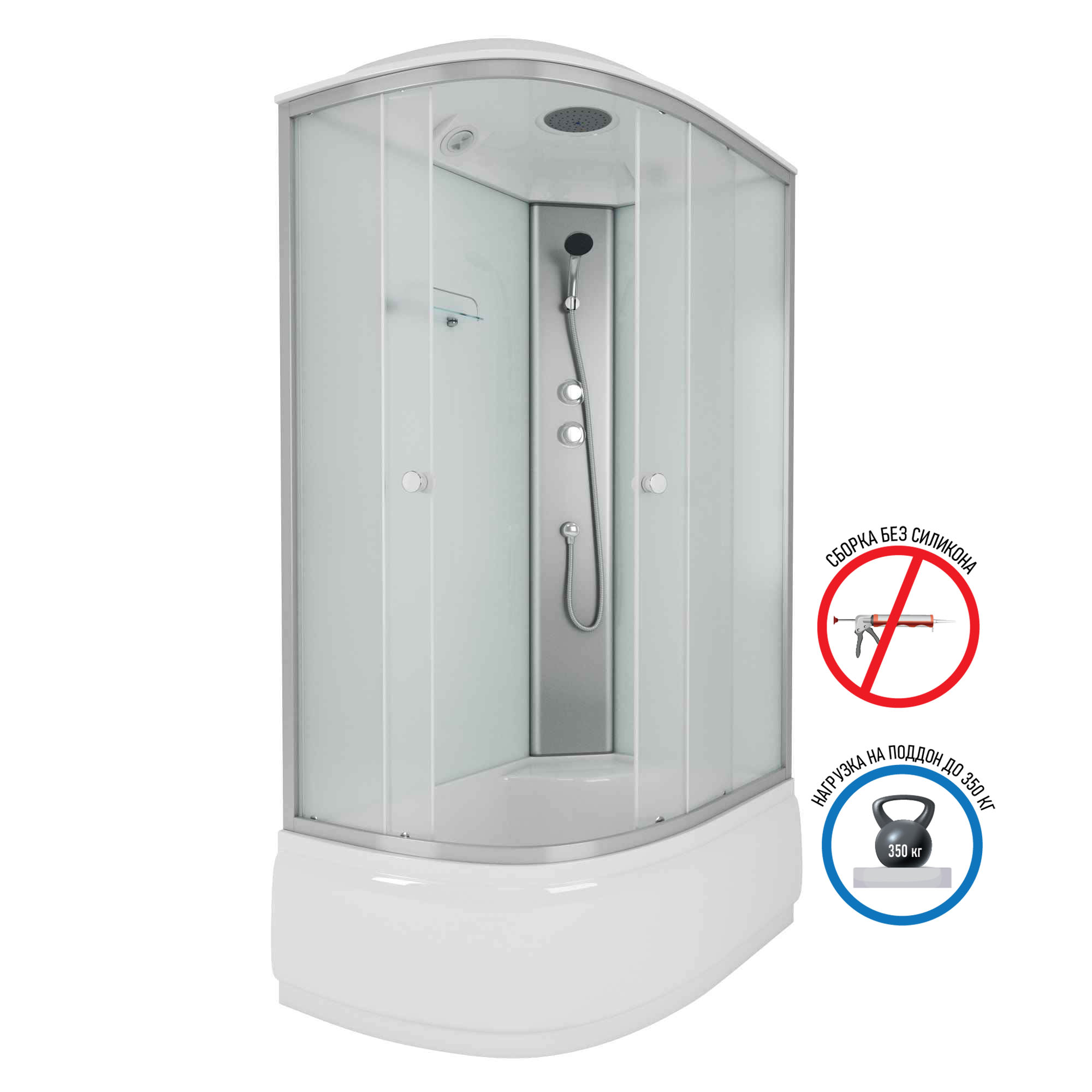 Душевая кабина Niagara Eco E120/80/40R/MT (1200х800х2150) E120/80/40R/MT Душевая кабина Niagara Eco E120/80/40R/MT (1200х800х2150) E120/80/40R/MT