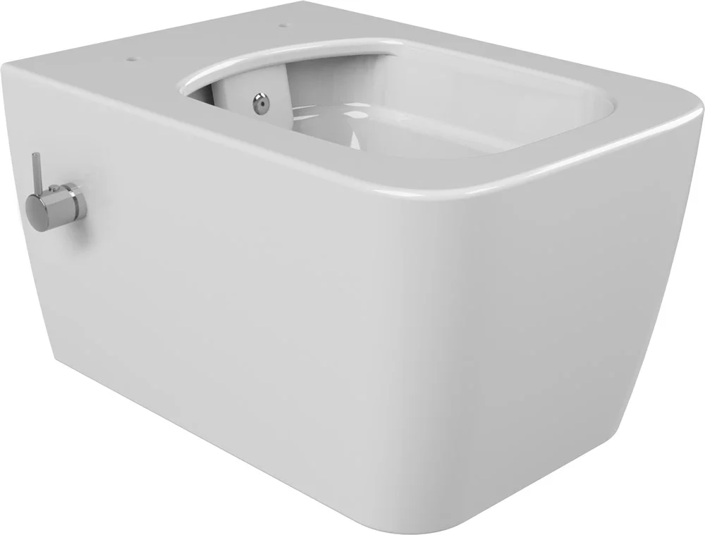 Унитаз подвесной Boheme Zen с функцией биде глянец белый 967-2 Унитаз подвесной Boheme Zen с функцией биде глянец белый 967-2