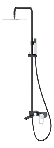 Душевая система Boheme BlackChrome 148-BCR Душевая система Boheme BlackChrome 148-BCR