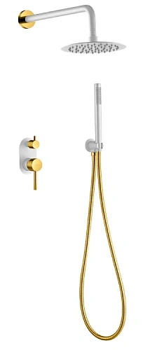 Душевая система Boheme Uno 464-WG White Gold Душевая система Boheme Uno 464-WG White Gold
