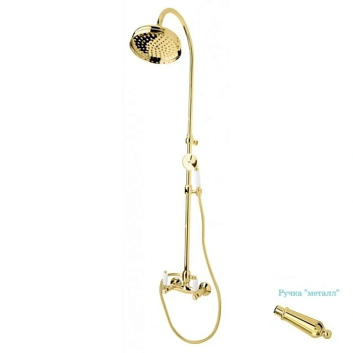 Душевая система Cezares First (FIRST-CD-03/24-M) золото 24 карат Душевая система Cezares First (FIRST-CD-03/24-M) золото 24 карат