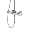 Душевая система CEZARES LEAF-CDA-30-L-01 телескопическая, с верхним и ручным душем, диаметр 300 мм металл, хром Душевая система CEZARES LEAF-CDA-30-L-01 телескопическая, с верхним и ручным душем, диаметр 300 мм металл, хром