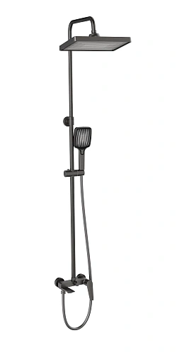 Душевая система CEZARES LINER-CVD-GM оружейная сталь Душевая система CEZARES LINER-CVD-GM оружейная сталь