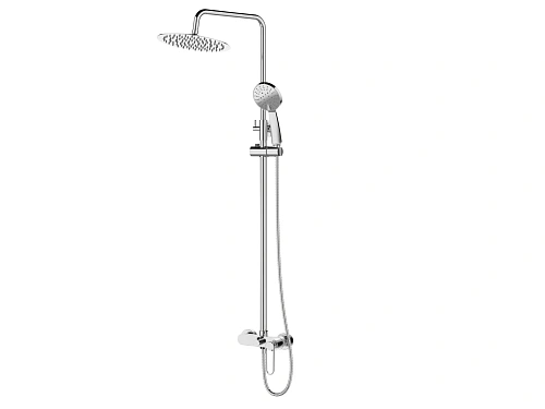 Душевая система CEZARES MOMENTO-CD-01 с верхним и ручным душем, хром Душевая система CEZARES MOMENTO-CD-01 с верхним и ручным душем, хром