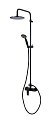 Душевая система CEZARES NAUTIC-CD-NOP с с верхним и ручным душем, черный матовый Душевая система CEZARES NAUTIC-CD-NOP с с верхним и ручным душем, черный матовый