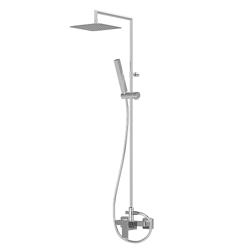 Душевая система CEZARES PORTA-CD-01 с ручным и верхним душем 200 мм нержавеющая сталь, хром Душевая система CEZARES PORTA-CD-01 с ручным и верхним душем 200 мм нержавеющая сталь, хром