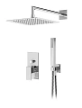 Душевая система CEZARES PORTA-DSIPQ-20-01 встраиваемая, верхний душ 20 см, хром Душевая система CEZARES PORTA-DSIPQ-20-01 встраиваемая, верхний душ 20 см, хром